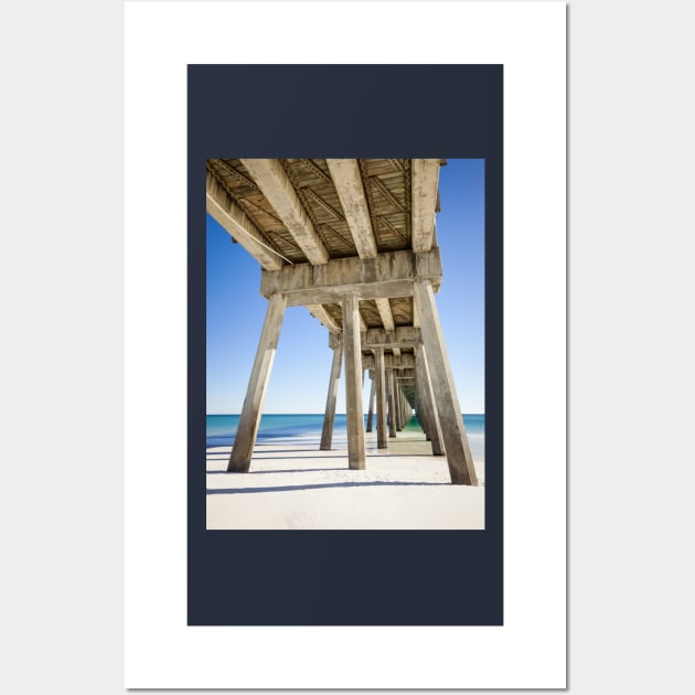 Pensacola Fishing Pier Wall Art by mcdonojj